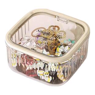 次抛精华收纳盒子桌面亚克力透明桌上化妆品护肤小样小杂物置物架