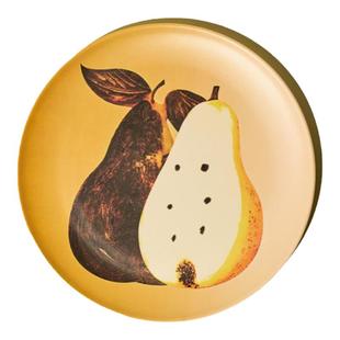 SoftServe柔软供应 设计师 《梨子鸭蛋》 抗摔儿童餐具竹纤维盘子