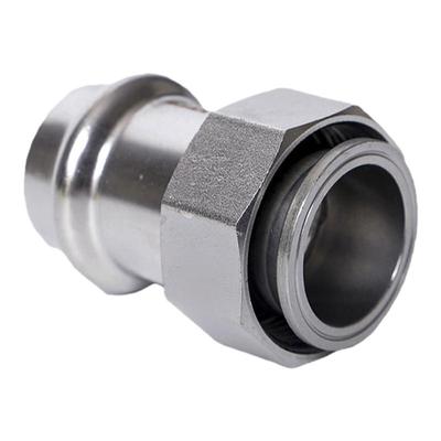 双卡压式管件内丝内螺纹活接接头