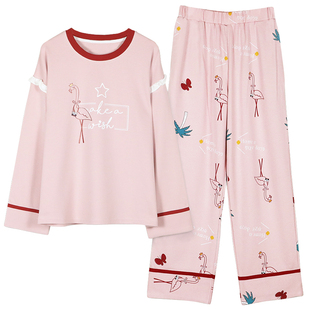 春秋款睡衣女秋季休闲长袖清新潮流家居服秋冬韩版可爱公主风套装