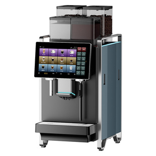 咖博士D30Plus商用咖啡机咖啡馆全自动大型双头研磨一体智能萃取