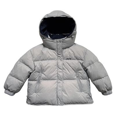 短款加厚保暖90绒防风童装羽绒服
