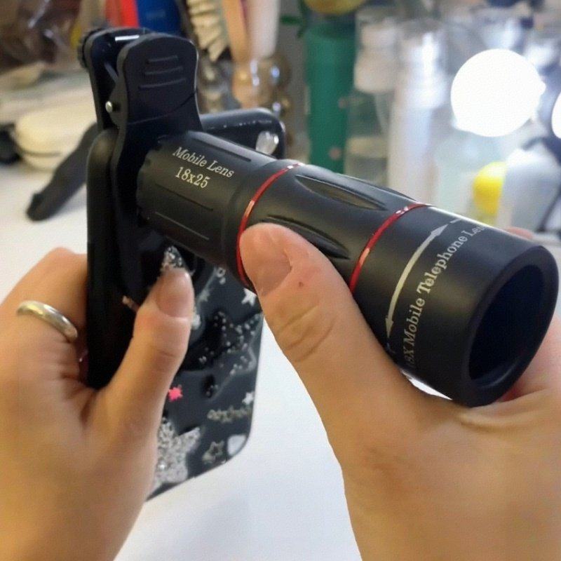 手机望远镜高倍高清日夜两用外接单筒长焦镜头防抖演唱会拍摄神器