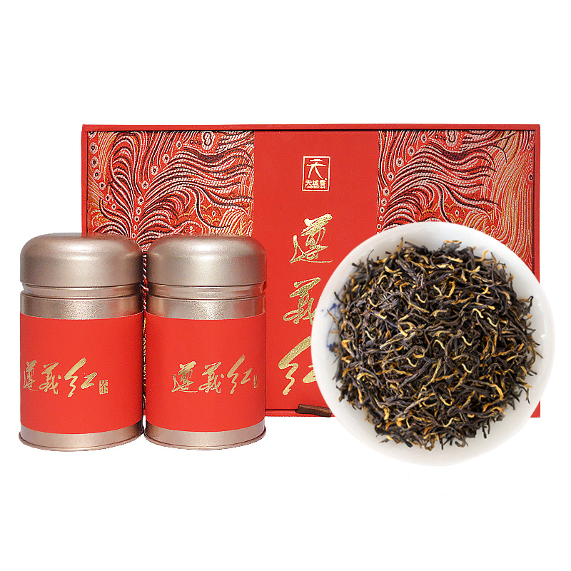 贵州正宗遵义红茶浓香型2025新茶野生古树小种红茶特级茶叶礼盒装