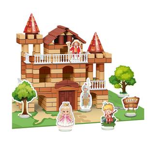 盖房子砌墙玩具男孩diy手工泥瓦匠水泥建房子儿童6-12岁益智拼装