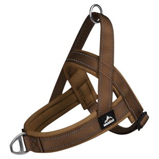 狗狗牵引绳马鞍式防爆冲宠物胸背中型大型犬金毛拉布拉多遛狗绳子
