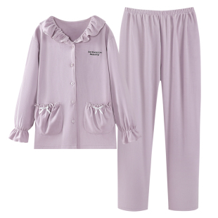 睡衣女加绒2025新款海岛绒春秋季家居服可外穿秋冬薄款珊瑚绒套装