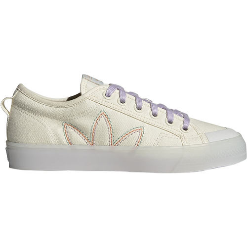 Adidas/阿迪达斯正品三叶草NIZZA 男女低帮帆布鞋板鞋 GX2731