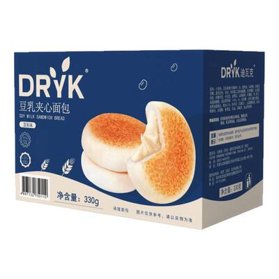豆乳夹心面包营养早餐饱腹零食