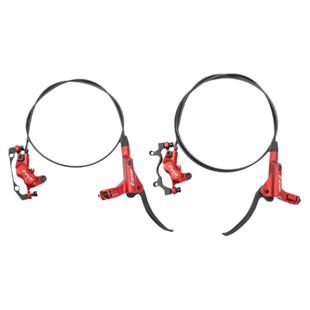 台湾ZOOM四活塞油刹山地车前后油碟刹车片碟片AM双边制动油压刹车