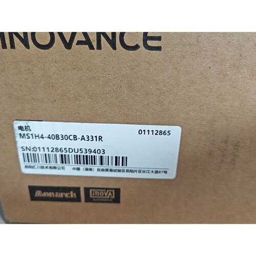 询价汇川伺服电机MS1H4-40B30CB-A331R，
