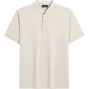 Brooks Brothers/布克兄弟男士夏新款亨特领休闲运动polo衫