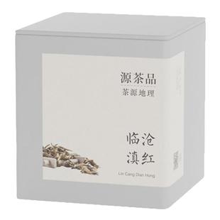 老爸评测临沧滇红红茶方罐礼盒装茶叶干茶68g 口感细腻醇厚甘滑