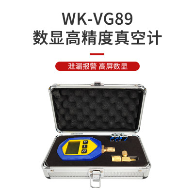 大圣WK-VG89数显可编辑真空计 电子加氟表单表 精准检测真空度