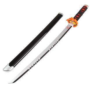 鬼灭之刃刀日轮刀灶门炭治郎 我妻善逸 蝴蝶忍 富冈义勇COS未开刃