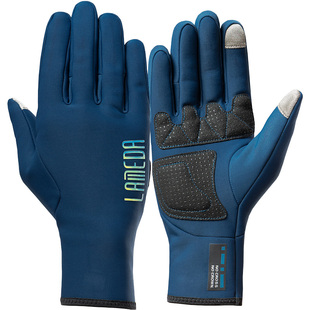 兰帕达冬季防风防寒保暖骑行手套全指男女触屏公路山地自行车长指