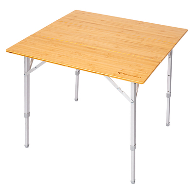 KingCamp竹影系列三折竹面方桌