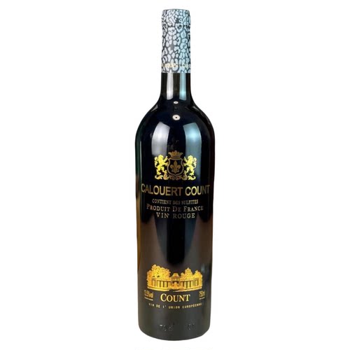 实惠口粮酒法国原装进口伯爵干红葡萄酒高颜值好入口适合餐前开胃