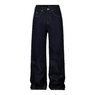 s45丹宁牛仔原牛定制仿绿松石水洗工装牛仔裤