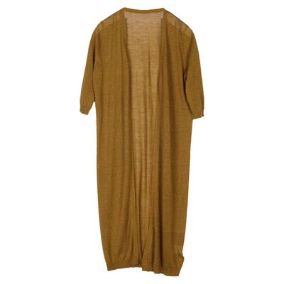 ZOLLE因为苎麻显瘦长款开衫