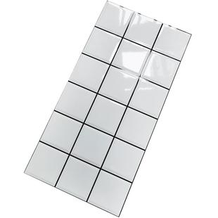 北欧厨房卫生间瓷砖300x600小白砖 厨卫浴室阳台格子墙砖 面包砖