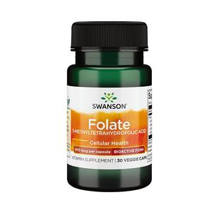 【直播】Swanson斯旺森美国制造斯旺森第4代活性叶酸400mcg