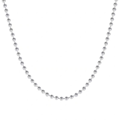 SHUI超百搭的925银豆豆链