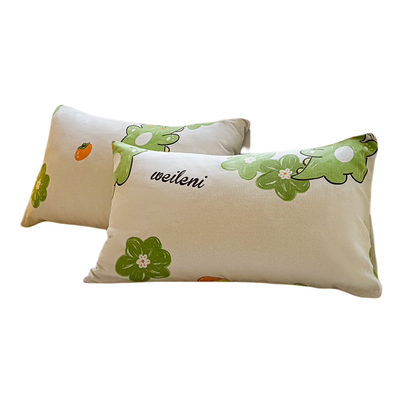 2025新款全棉老粗布加厚床单特厚三件套小恐龙卡通纯棉床上用品