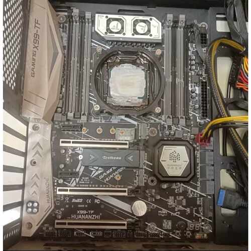 非标价华南x99tf主板E52696v3一共2片正议价