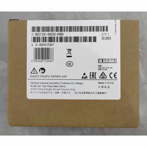 询价下单6ES7231-5ND32-0XB0 可开发票
