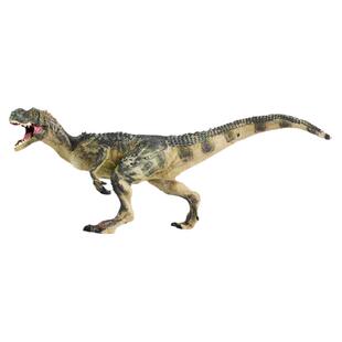 侏罗纪仿真异特龙模型跃龙塑料恐龙玩具实心动物模型儿童男孩玩具