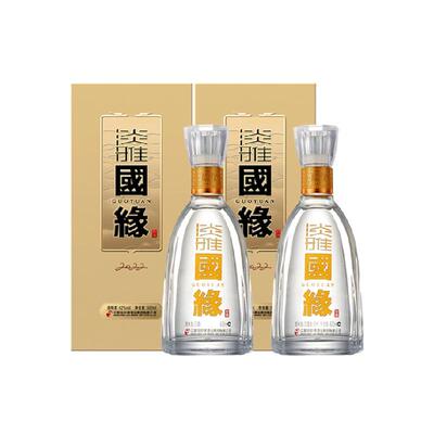 今世缘42度淡雅国缘浓香型白酒