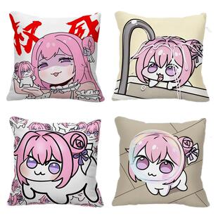 doro抱枕修狗胜利女神桃乐丝周边宿舍靠枕头漫展靠垫套双面可定制