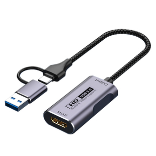 hdmi视频2K高清采集卡typec转usb相机手机IPAD电脑直播专用连接线