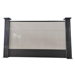 新型装配式钢结构围挡工程施工挡板道路临时围蔽隔离护栏地铁围挡