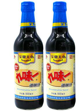 宝鼎天鱼九味一500毫升风味酱油