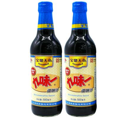 宝鼎天鱼九味500毫升*3瓶辣酱油