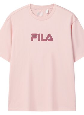 FILA斐乐情侣凉感多彩短袖T恤