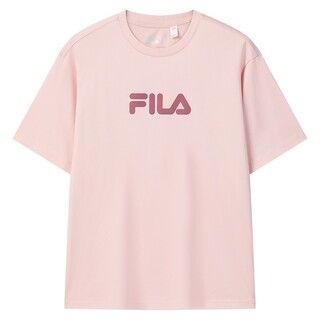 FILA斐乐女透气情侣短袖T恤2026夏季新款男休闲宽松冰丝半袖上衣