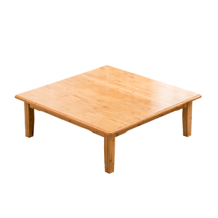 楠竹炕桌家用吃饭东北农村大炕几飘窗小桌子榻榻米正方形学习矮桌