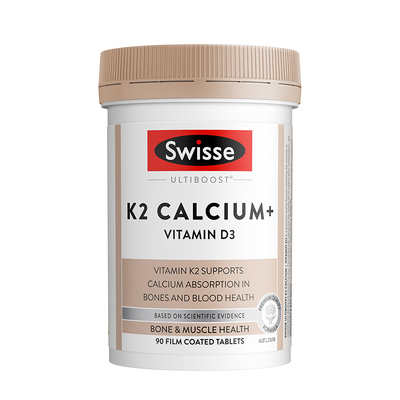 Swisse斯维诗K2柠檬酸钙片男女性