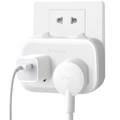 公牛16a转10a插座面板多孔插排空调专用插板10安转16安插头转换器