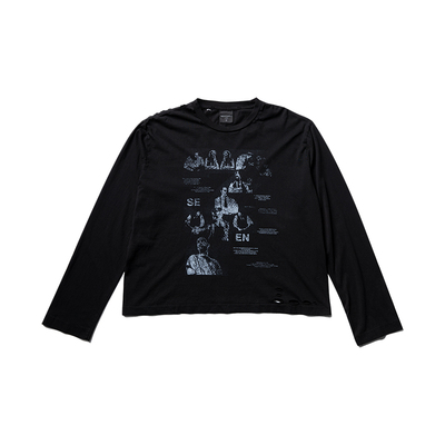 vintage「七宗罪」长袖T恤