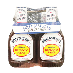 直邮进口Sweet Baby Ray's原味烧烤酱牛排鸡翅羊肉烤肉西餐调味料