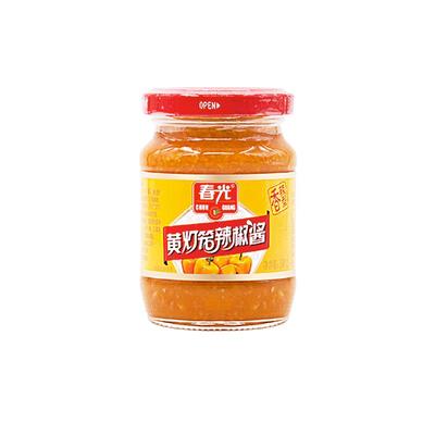 春光黄灯笼辣椒酱150g*4瓶