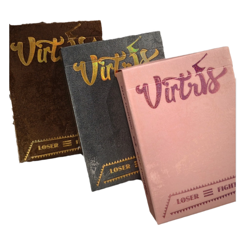 汇奇收藏花切创意扑克牌时尚潮流水彩画艺术卡牌 恶魔之盒 Virtus