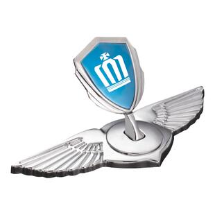 适用于丰田皇冠陆放前脸车标贴装饰车用品引擎盖改装配件个性立标