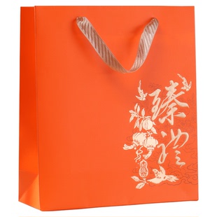 臻礼滋补品通用手提袋干货海参羊肚菌鱼胶燕窝加厚纸袋礼品盒袋