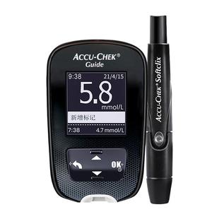 罗氏智航血糖仪家用官方旗舰店医院同款老人孕妇测血糖的仪器试纸