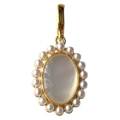 贝母猫眼石万能吊坠小米吊坠